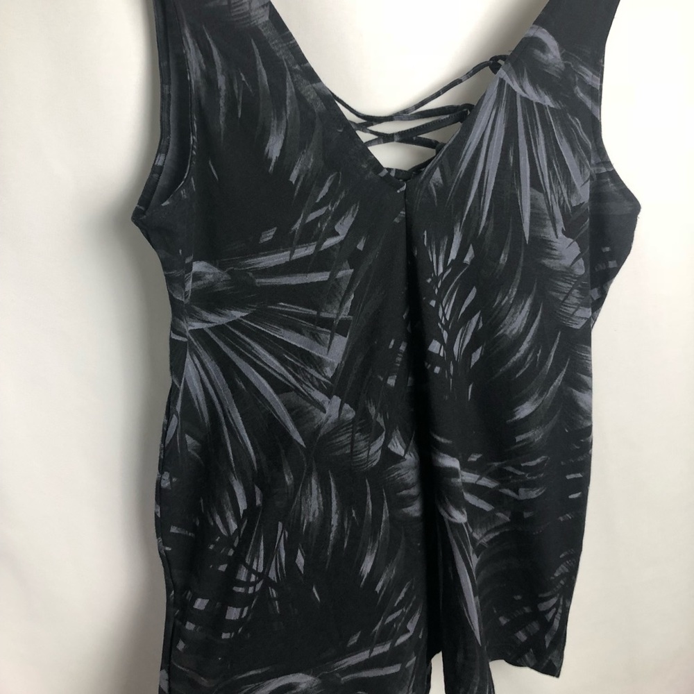 PINK Lace Up Tank NWT - Picture 3 of 3